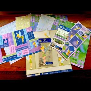 Tinkerbell Scrapbooking  Craft Lot
